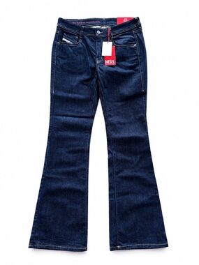Diesel 1969 D-Ebbey Bootcut Jeans NWT Dark Wash Low Rise W29 L30